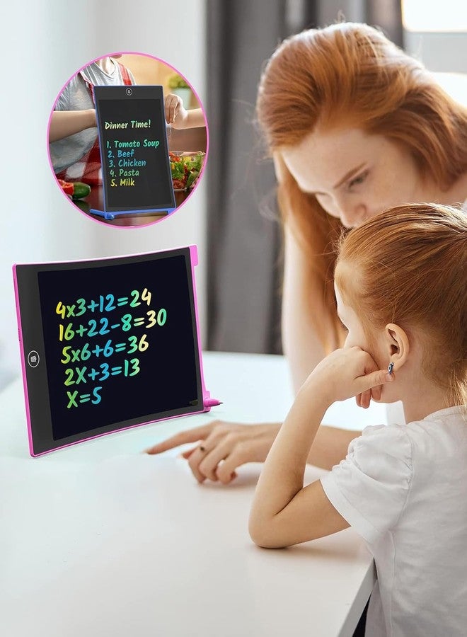 سنابترون هدايا سنابترون المميزة لأعياد ميلاد الأطفال وحفلاتهم: لوحة كتابة ملونة LCD واحدة للدراسة/الرسم الرقمي، شاشة لوحية للرسم، مناسبة للأطفال من عمر 3 إلى 6 سنوات، لوحة سحرية ضمن مجموعة ألواح قابلة للمسح، أفضل مجموعة ألعاب للبنات - Image 5